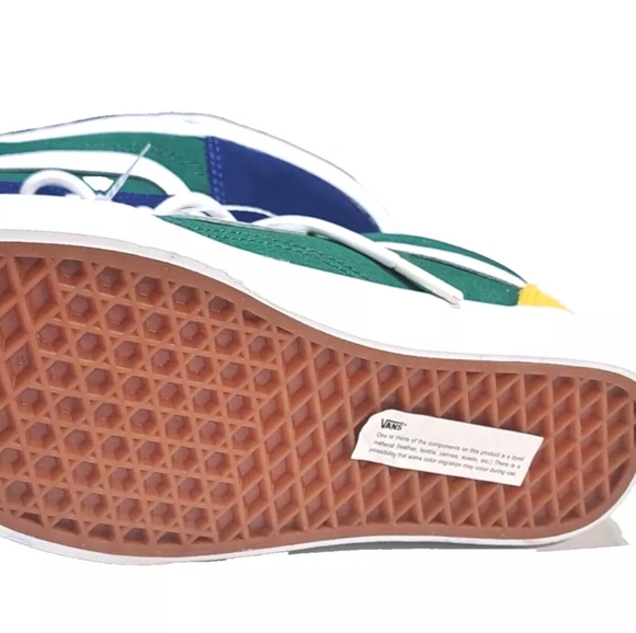 VANS NWT Old Skool Yacht Club multicolor Size 6.5 Mens/womans 8 outdoor casual - Picture 7 of 10